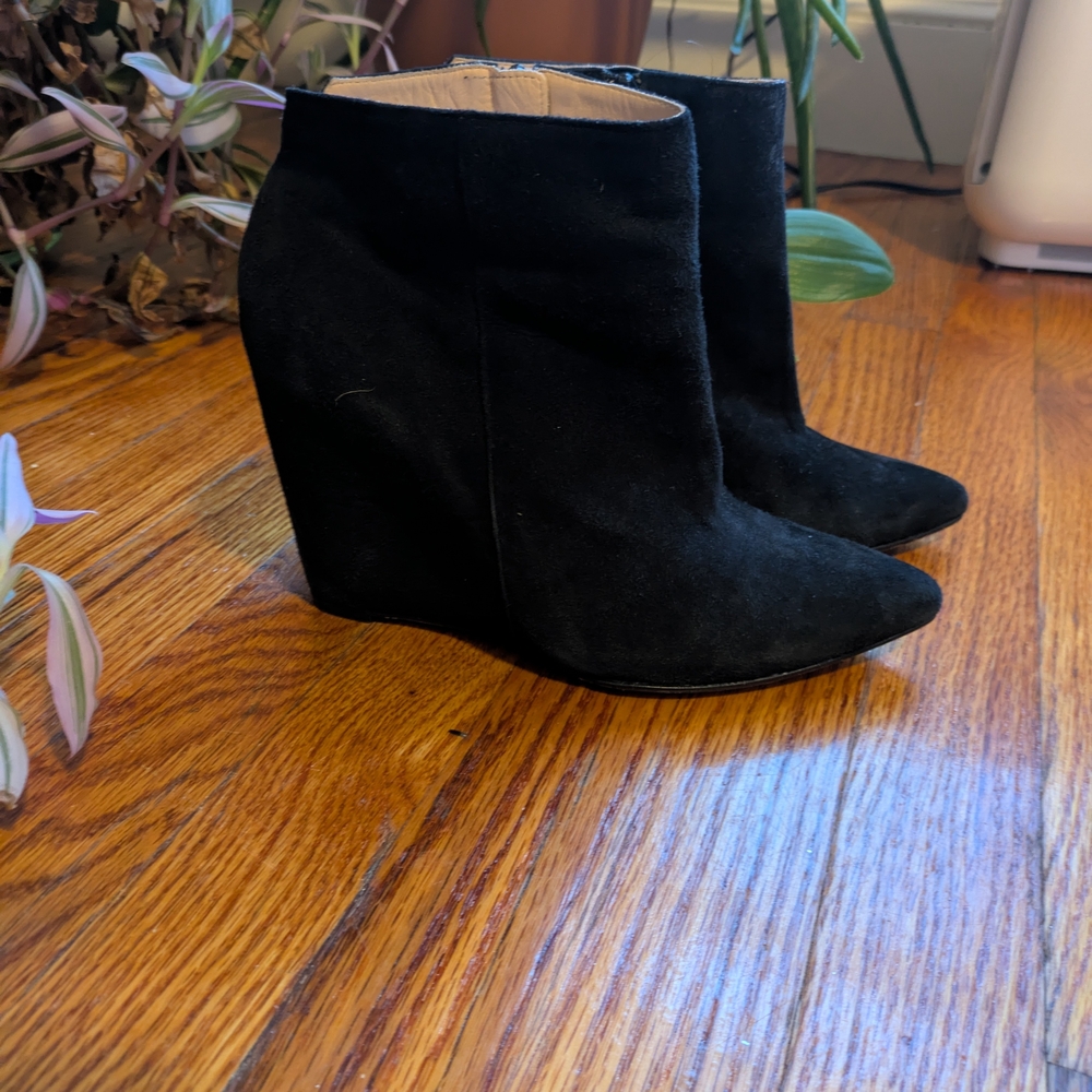 Cole Haan Ans NIKE air Black Ankle Booties